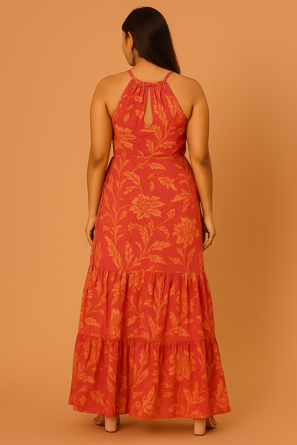Saffron Whisper Gown Dress