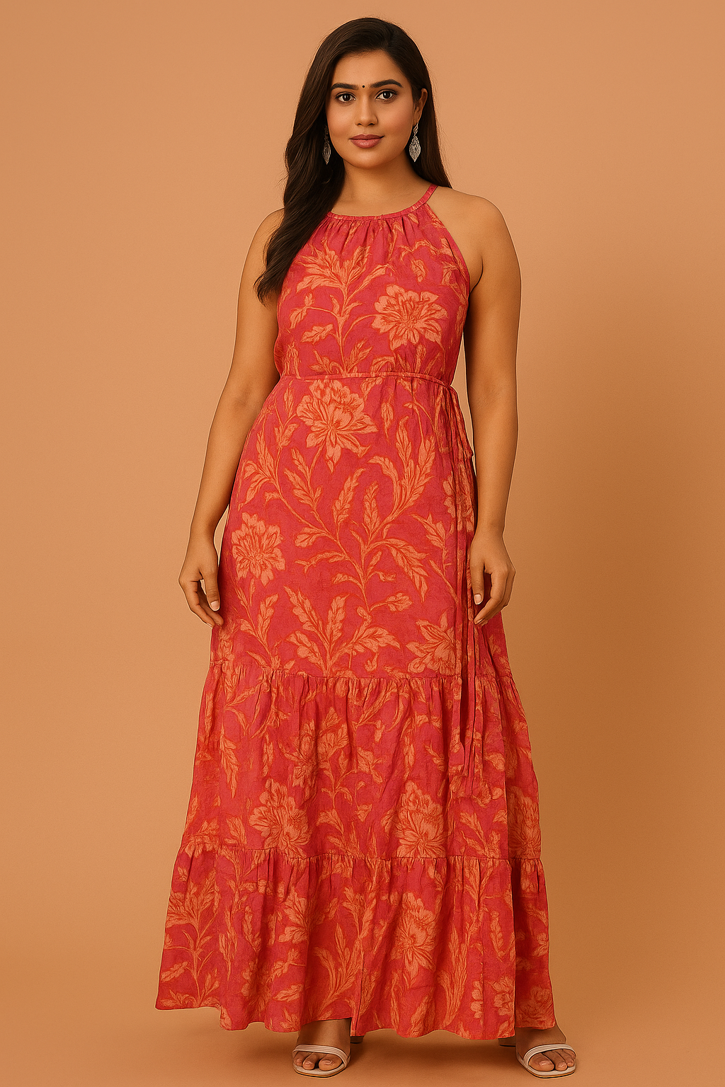 Saffron Whisper Gown Dress