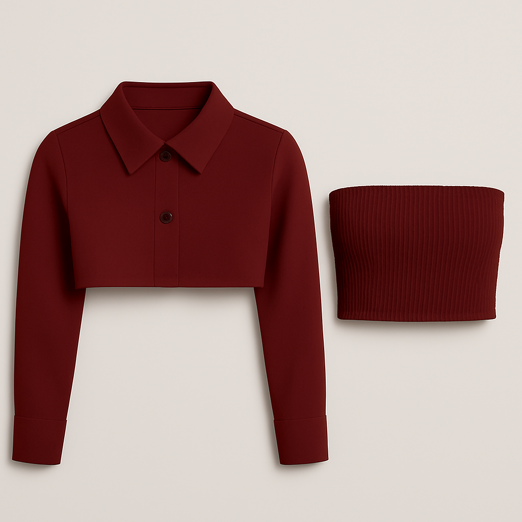 Besmock Crop Shirt